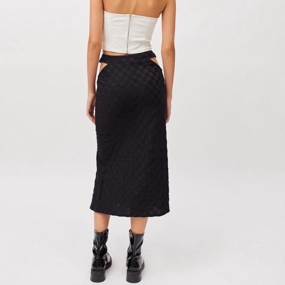 Delia V strap knit midi skirt size medium NWT - Picture 5 of 10